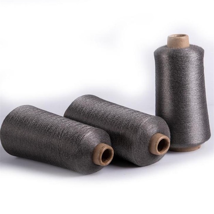 Pure Stainless Steel Short Fiber Yarn For Glass Production And Cleaning Industry